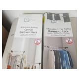 2 garment racks open box may be mis...