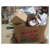 pallet/gaylord over full with misc ...