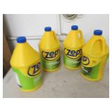4 gallons Zep carpet shampoo...