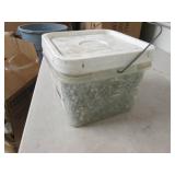30 lb containers of eg roofing nail...