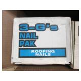 2" eg roofing nails, 8 5 lb boxes...