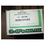 10-5lb galvenized exterior nails, v...