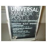 universal mail box post...