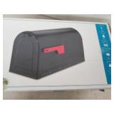 Extra large black mailbox, door nee...
