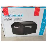 xl large black mailbox...