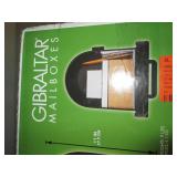 large black mailbox, open box...