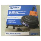 11" surface cleaner for electric pr...