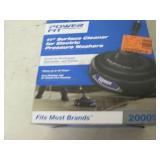 11" surface cleaner for electric pr...