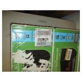 2 Medium black mailbox, open box ...