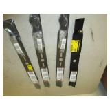 4 22" brand new lawn mower blades...