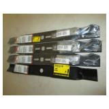 4 22" brand new lawn mower blades...