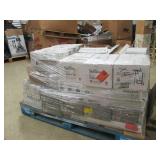Pallet of various tile...