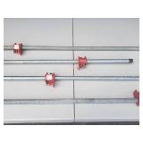 (4) Woodworking Pipe Clamps