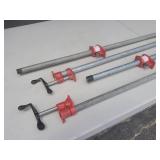 (4) Woodworking Pipe Clamps