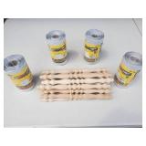 10" Spindles & (4) New Rolls of 6" Sanding Pads