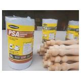 10" Spindles & (4) New Rolls of 6" Sanding Pads