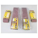 (4) Brand New Sanding Belts Lot
