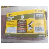 (4) Brand New Sanding Belts Lot