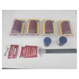 (4) Brand New Sanding Tubes & Double Sided Woodworking Saw