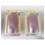 (4) Brand New Sanding Tubes & Double Sided Woodworking Saw
