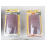 (4) Brand New Sanding Tubes & Double Sided Woodworking Saw