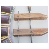 (4) Brand New Sanding Barrels & Woodworking Clamp Lot