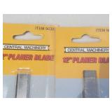 Brand New (5) 12" Planer Blades & (4) 93-1/2" Band Saw Blades