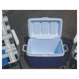 (2) Folding Lawn Chairs & Cooler