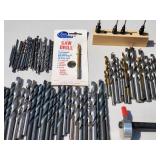 Large Assorted Drill Bits Lot