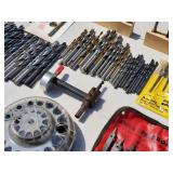Large Assorted Drill Bits Lot