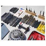 Large Assorted Drill Bits Lot