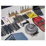 Large Assorted Drill Bits Lot