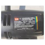 1/2" Reversible Variable Speed Drill