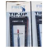 (2) First-Ice Tip Up with 200ft Spool