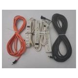 Extension Cords & Power Strips Lot