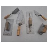 (6) Cement Finishing Hand Tools Lot