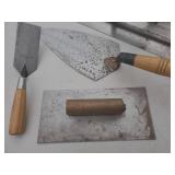 (6) Cement Finishing Hand Tools Lot