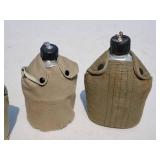 (3) Vintage Boy Scout Canteens