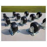 (12) Small Casters Lot