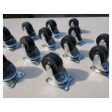(12) Small Casters Lot