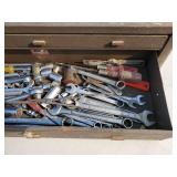 Vintage Kennedy Bench Top Tool Box with Contents