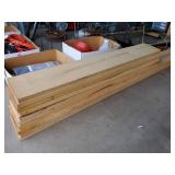 Raw Stock of Oak Planks Lot