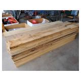Raw Stock of Oak Planks Lot