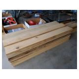 Raw Stock of Oak Planks Lot