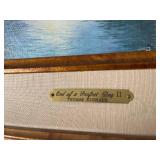 "End of a Perfect Day II" Framed Art By Thomas Kinkade w/ Ornate Frame
