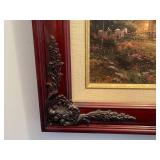 "Beginning of a Perfect Day" Framed Art by Thomas Kinkade w/ Ornate Frame