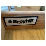 Wooden Broyhill Single Drawer End Table