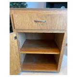 Wooden Rolling Kitchen Storage Piece