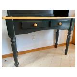 Wooden 2 Drawer 2 Shelf Display Cabinet