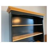 Wooden 2 Drawer 2 Shelf Display Cabinet
